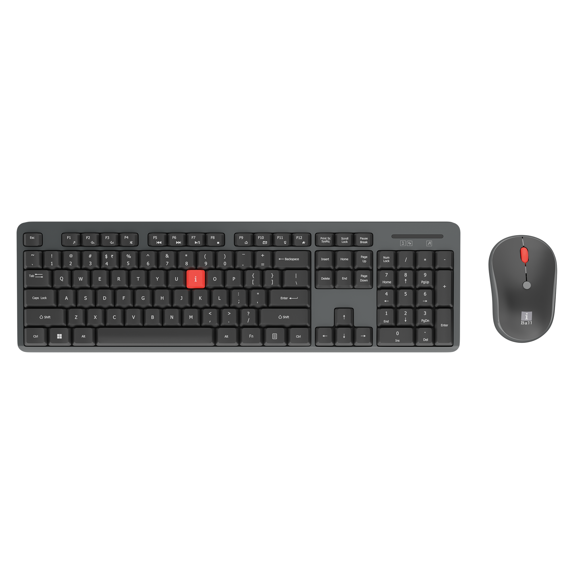 iBall ClickSet S350 Mint i7 Wireless Keyboard & Mouse Combo