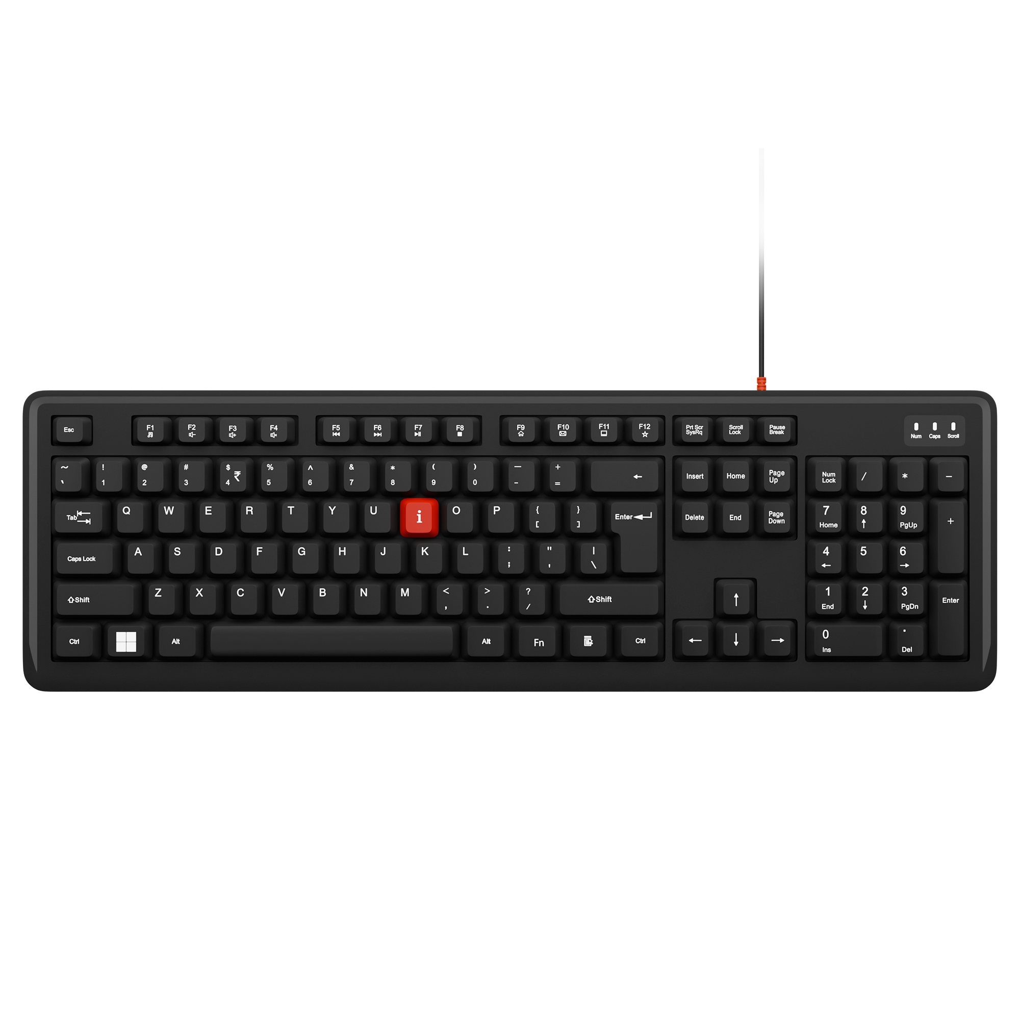 iBall Qwerty 101 (iball Deskey) Wired Keyboard