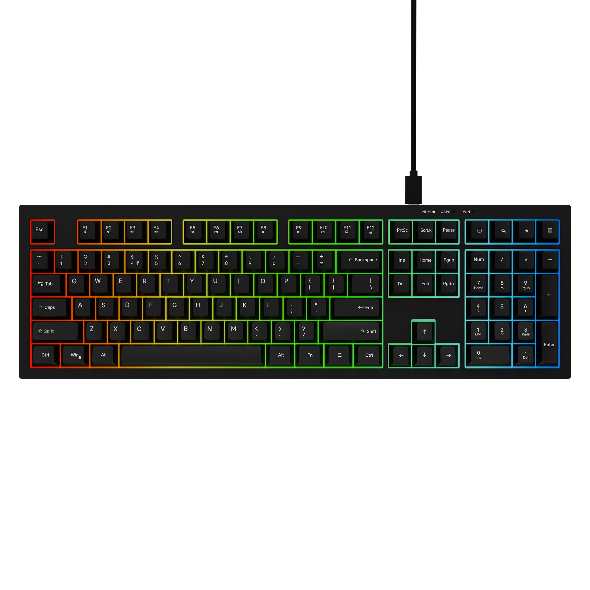 iBall Qwerty 500 (iBall Keyline) Wired Keyboard